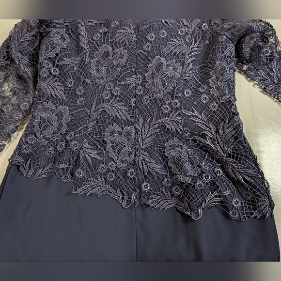 JJs House Formal Dress/Mother of the bride/groom, "Stormy" color, size 8/10 - Picture 16 of 16